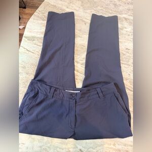 Skechers Women's Navy Blue Straight-Leg Pants